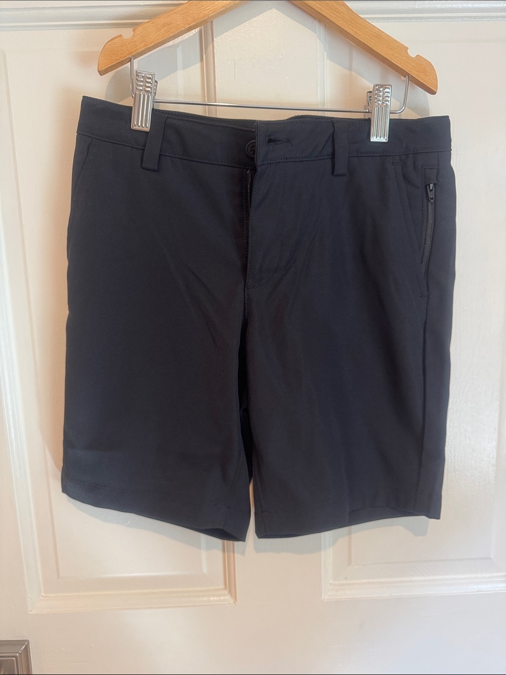 Lands End uniform shorts size 12 in black